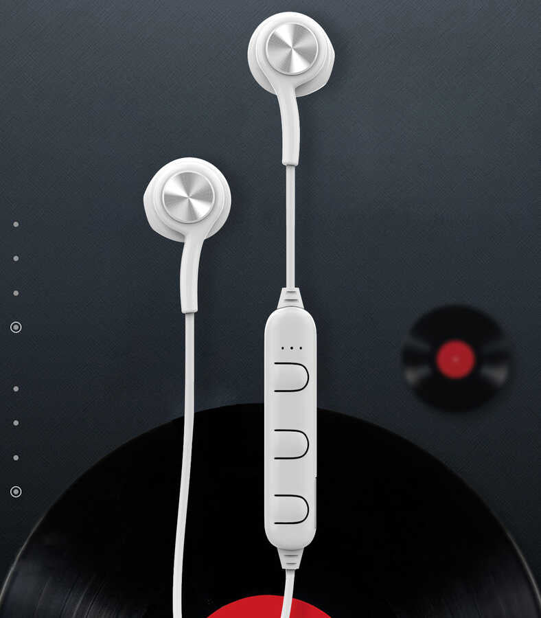 Zore BTK-ZR57 Sport Serisi Bluetooth Kulaklık Beyaz