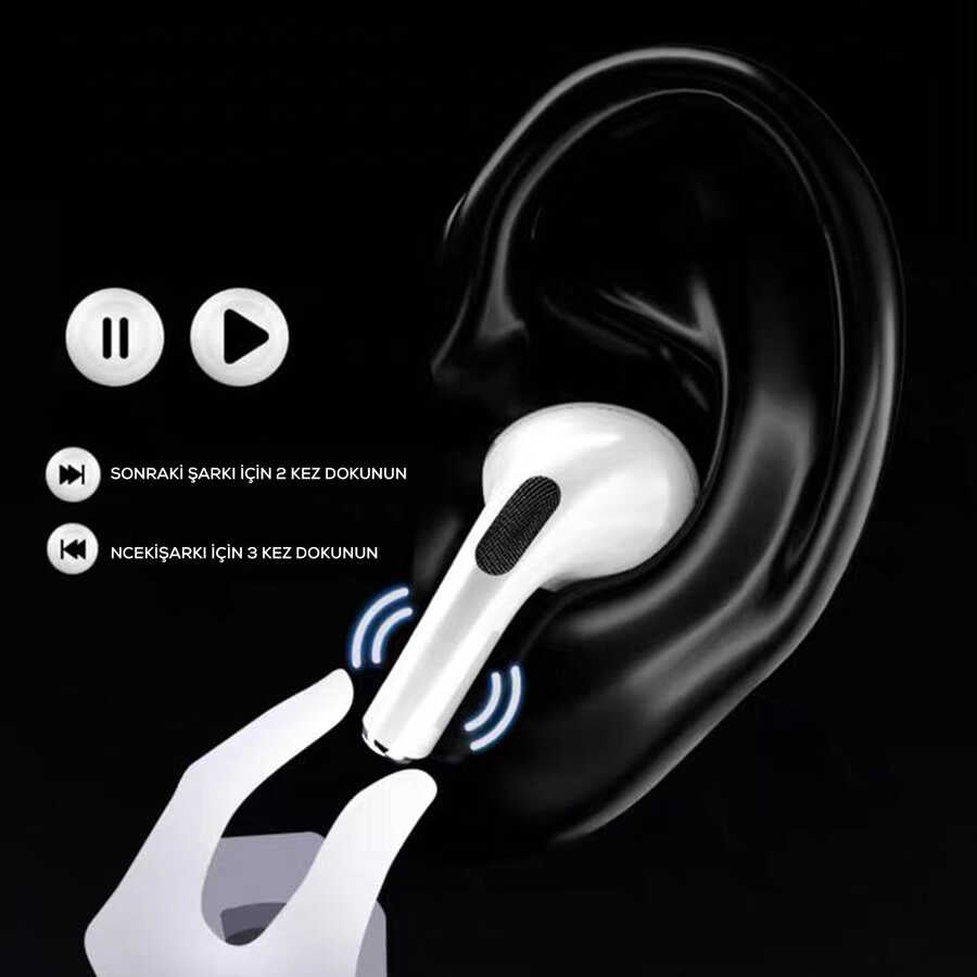 Zore BTK-ZR59 Space Serisi Bluetooth Kulaklık Beyaz