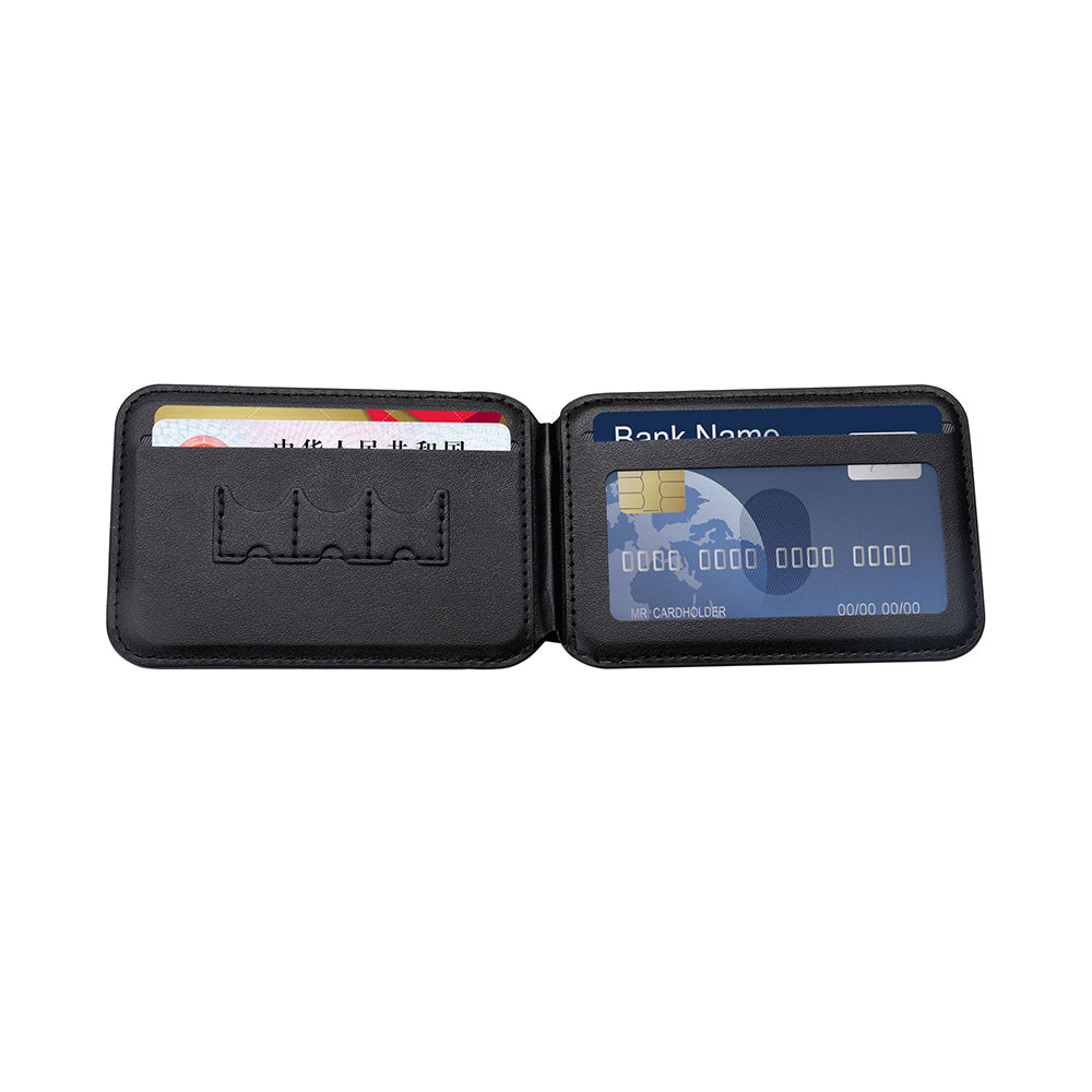 Zore CRD-11 Standlı Deri Görünümlü Magnetik Kartlık Siyah