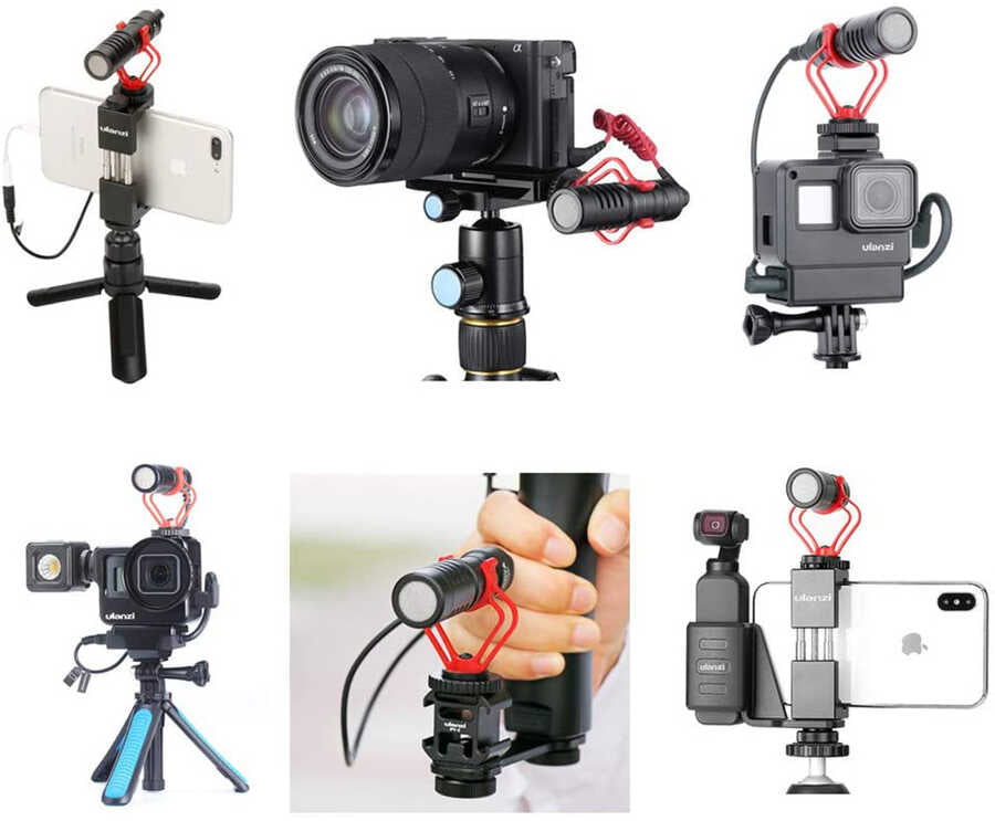 Zore DC-C9 Canlı Yayın Mikrofon Siyah