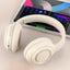 Zore DR-58 Ayarlanabilir ve Katlanabilir Kulak Üstü Bluetooth Kulaklık Krem