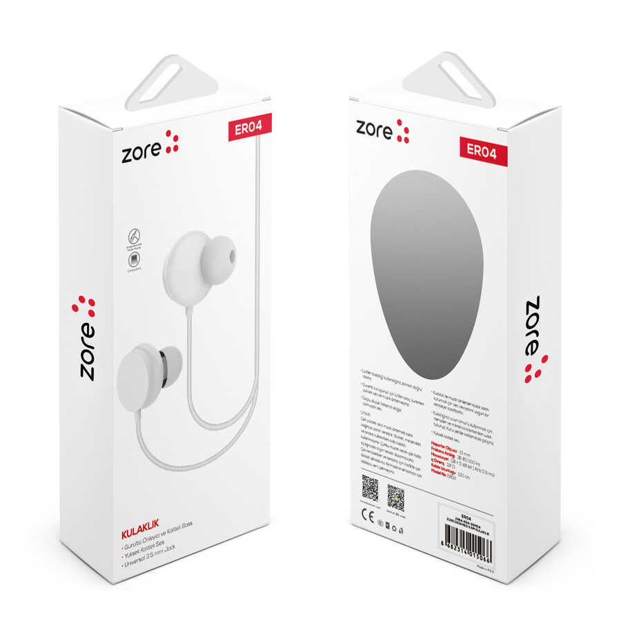Zore ER04 3.5mm Kulaklık Mavi
