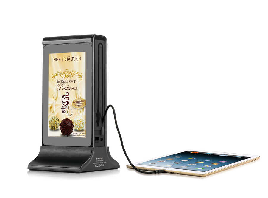 Zore FYD-835S Masa Üstü Powerbank 20800 Mah Siyah