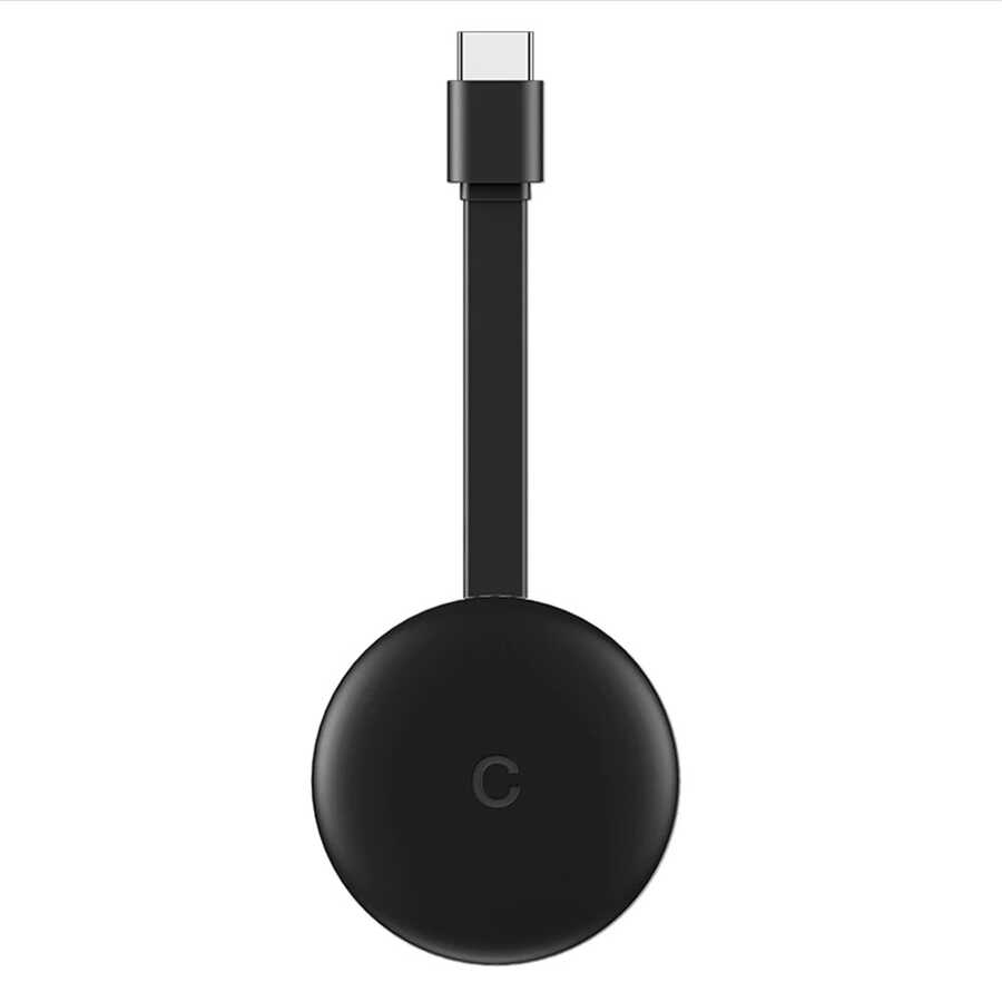 Zore G12 Chromecast Kablosuz HDMI Ses ve Görüntü Aktarıcı Siyah