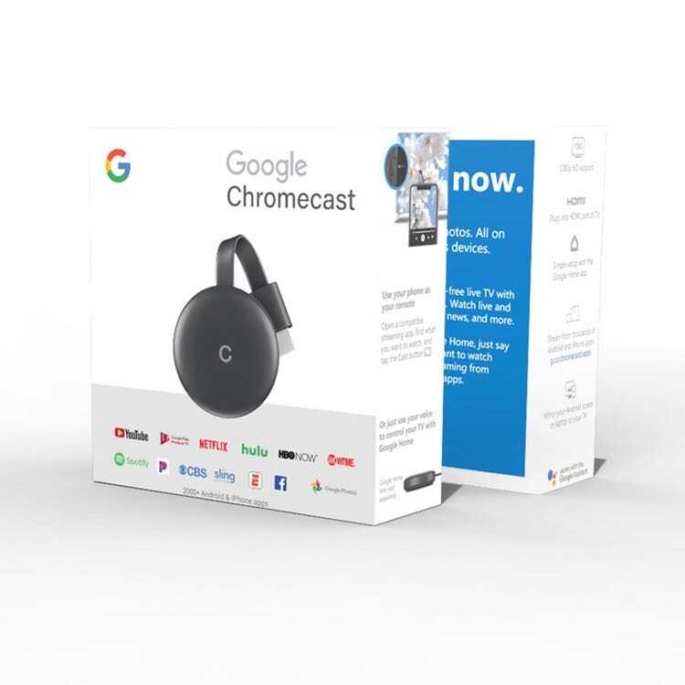 Zore G12 Chromecast Kablosuz HDMI Ses ve Görüntü Aktarıcı Siyah