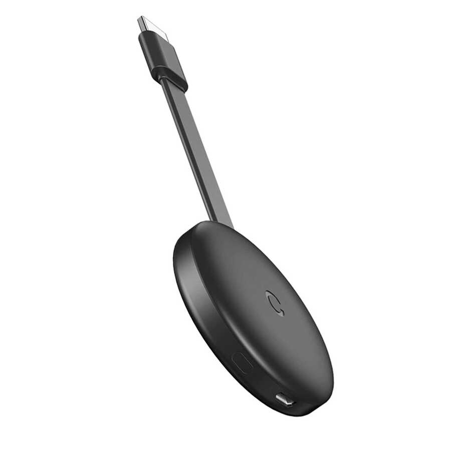 Zore G12 Chromecast Kablosuz HDMI Ses ve Görüntü Aktarıcı Siyah
