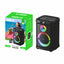 Zore GD-1019 Dijital LED Göstergeli Çift Mikrofonlu RGB TWS 10 inç Stereo Bass Kablosuz Karaoke Hoparlör