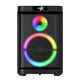 Zore GD-1019 Dijital LED Göstergeli Çift Mikrofonlu RGB TWS 10 inç Stereo Bass Kablosuz Karaoke Hoparlör