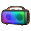 Zore GD-2609 Dijital LED Göstergeli Mikrofonlu RGB TWS Çift 5 inç Stereo Bass Kablosuz Karaoke Hoparlör