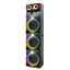 Zore GD-3127 Dijital LED Göstergeli Mikrofonlu RGB TWS Üçlü 12 inç Stereo Bass Kablosuz Karaoke Hoparlör Siyah