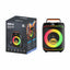 Zore GD-919 Dijital LED Göstergeli Mikrofonlu RGB TWS 8 inç Stereo Bass Kablosuz Karaoke Hoparlör