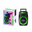 Zore GD-929 Mikrofonlu RGB TWS 8 inç Stereo Bass Kablosuz Karaoke Hoparlör