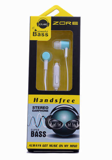 Zore GX-082 Mp3 Stereo Kulaklık Turkuaz