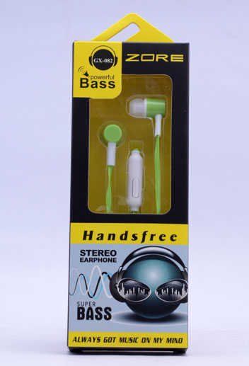 Zore GX-082 Mp3 Stereo Kulaklık Yeşil