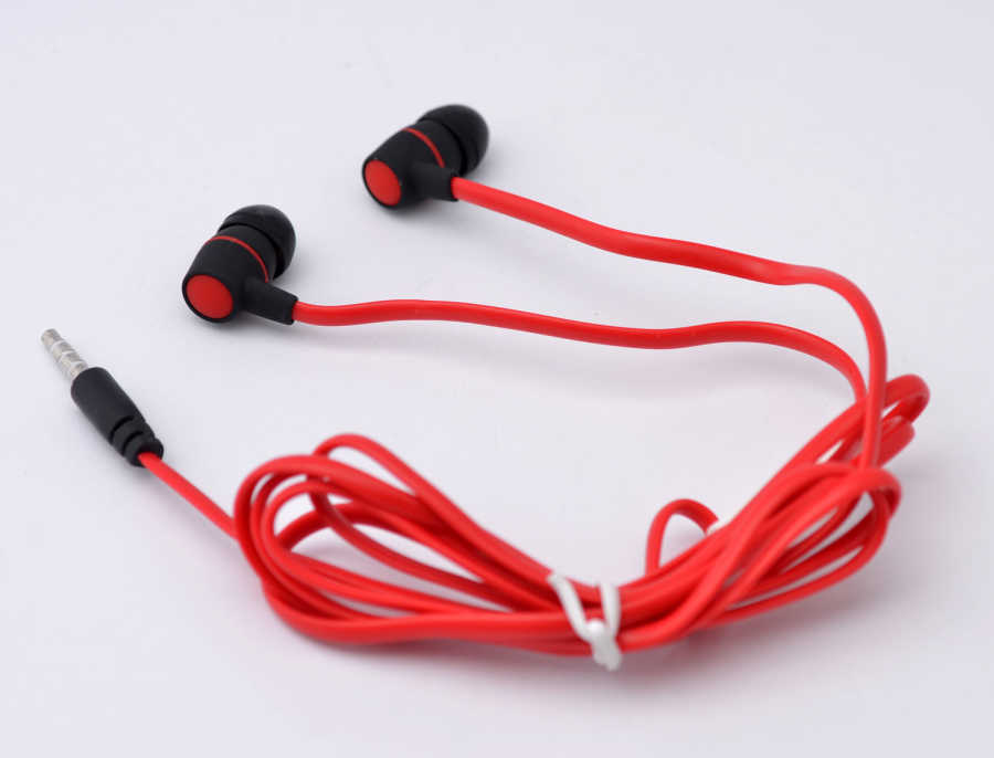 Zore GX-2202 Mp3 Kulaklık Kısa Kutulu Kırmızı