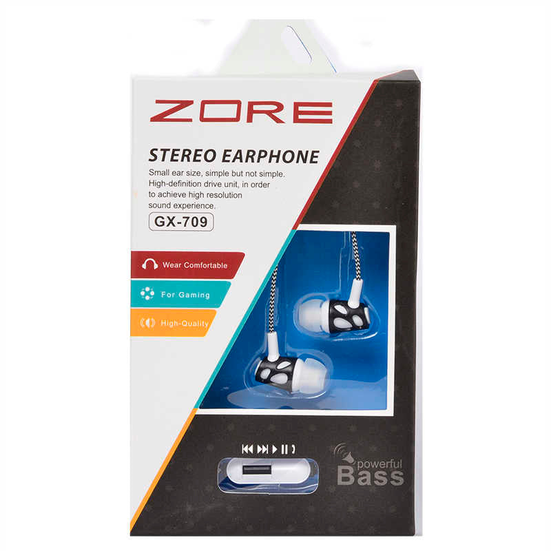 Zore GX-709 Mp3 Stereo Kulaklık Beyaz