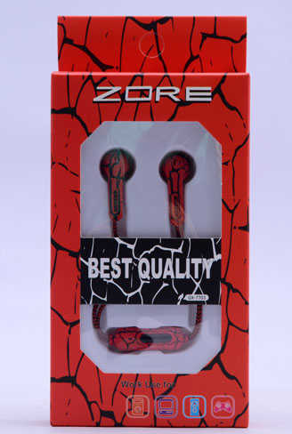 Zore GX-7703 Stereo Mp3 Kulaklık Siyah
