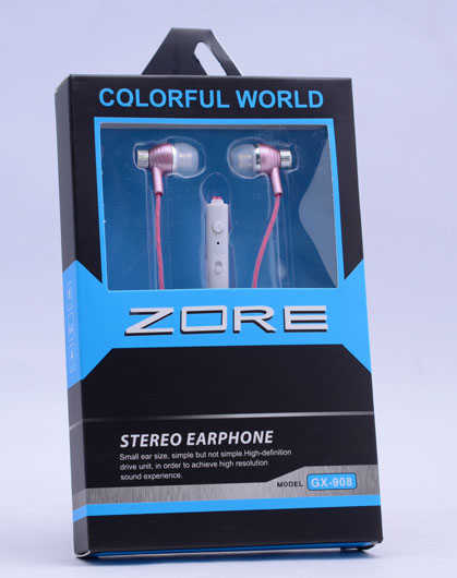 Zore GX-908 Mp3 Stereo Kulaklık Pembe