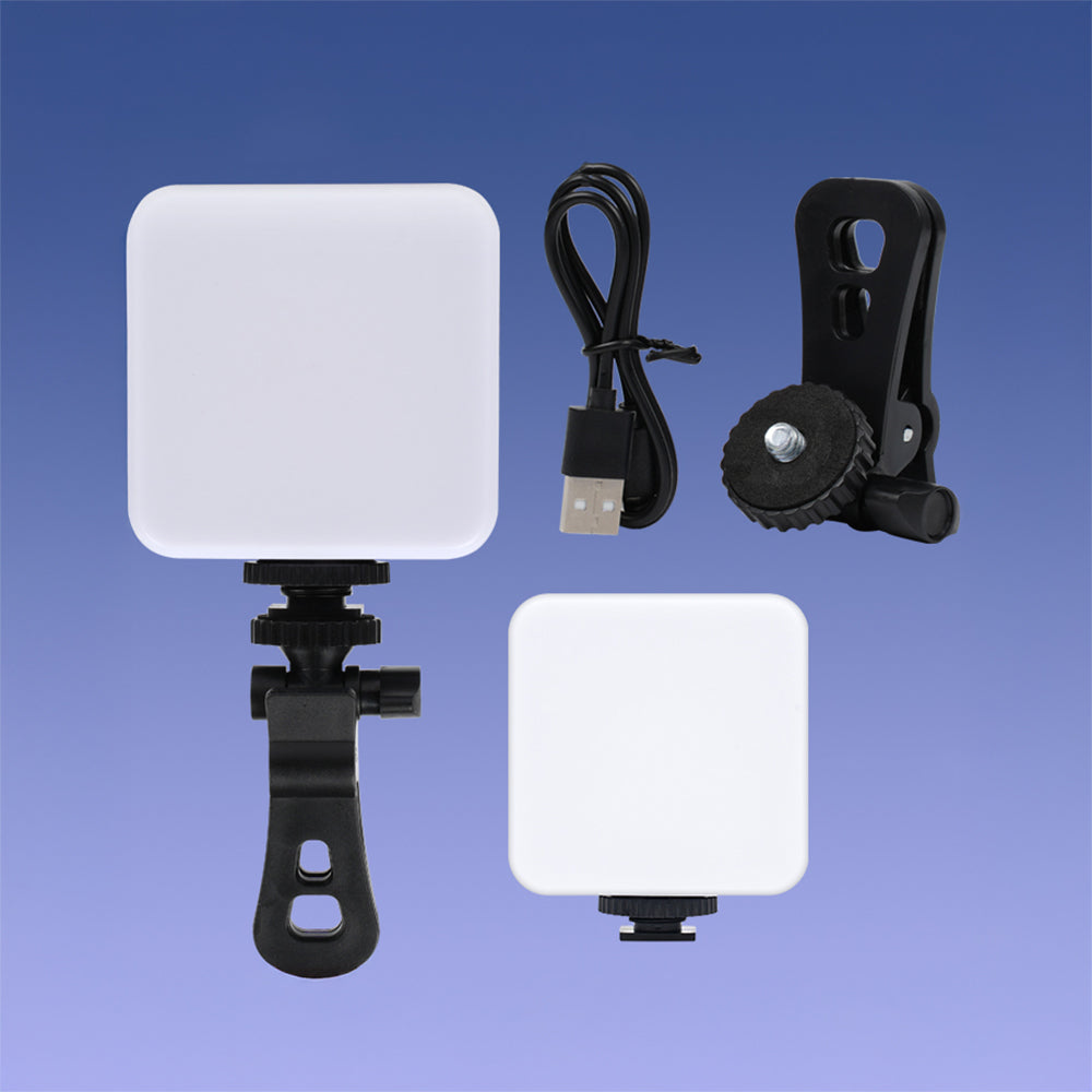 Zore GZ49S RGB Light Işıklı Telefon Tutucu Ring Light Siyah