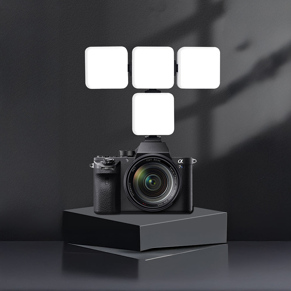 Zore GZ49S RGB Light Işıklı Telefon Tutucu Ring Light Siyah