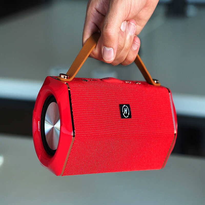 Zore H10 Bluetooth Speaker Hoparlör Kırmızı