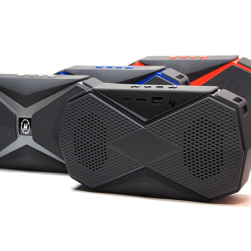 Zore H18 Bluetooth Speaker Hoparlör Kırmızı