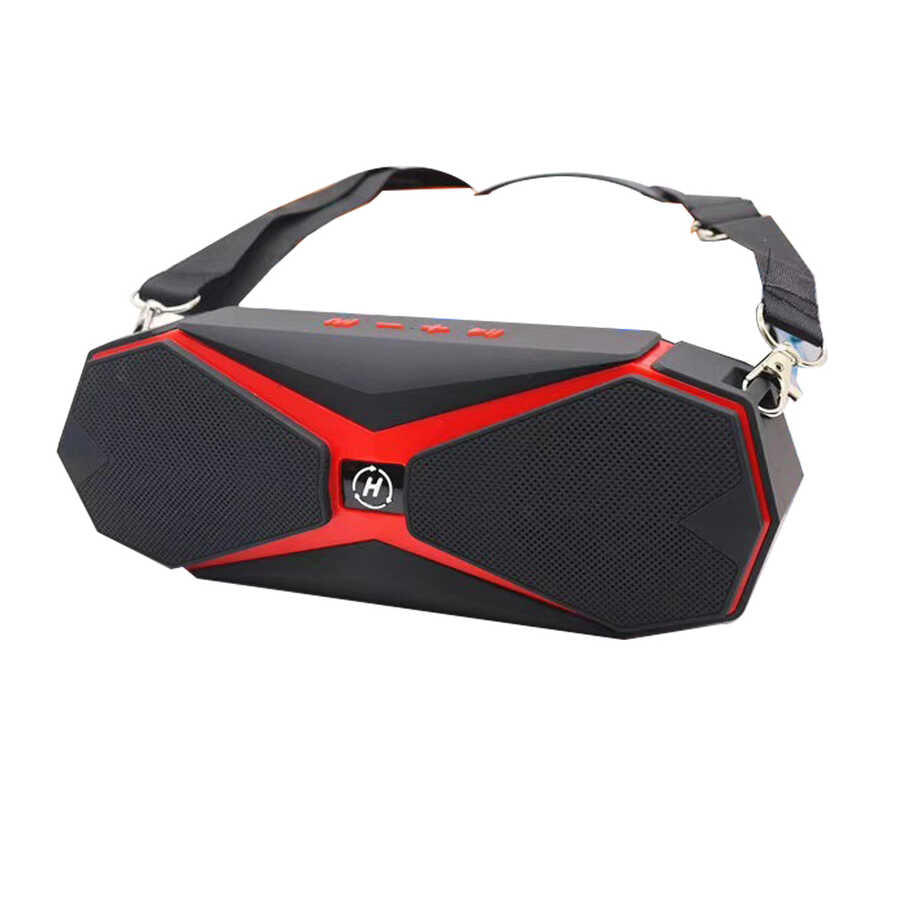 Zore H18 Bluetooth Speaker Hoparlör Kırmızı