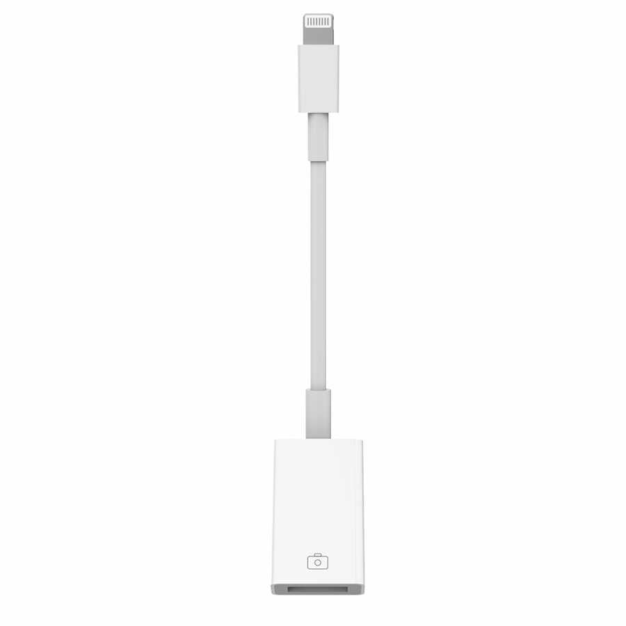 Zore JH-0514 Lightning To Usb Kamera Bağlantı Adaptörü Beyaz