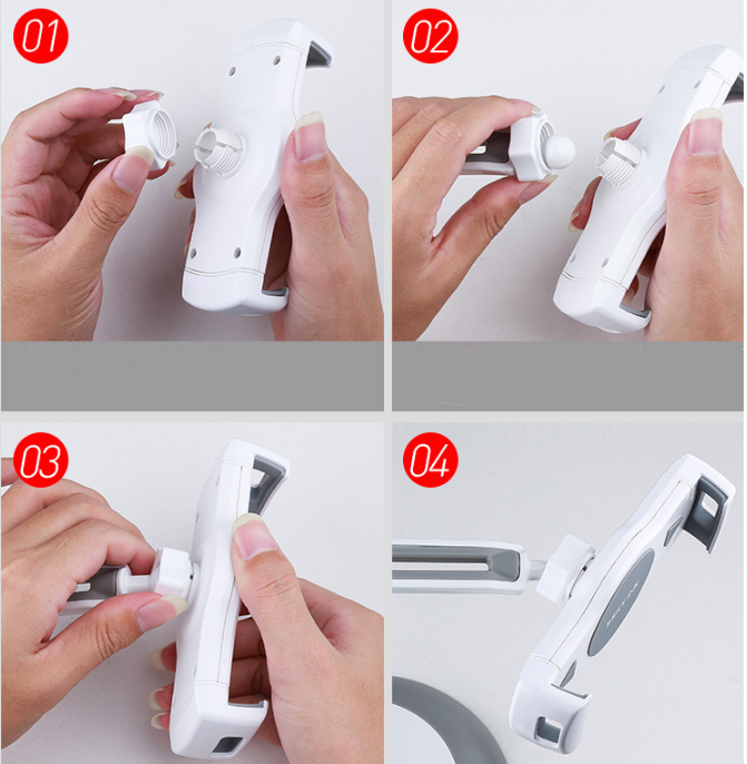 Zore JHD-165 Masa Telefon - Tablet Tutucu Beyaz