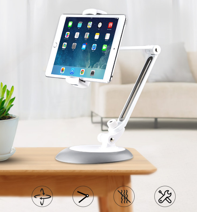 Zore JHD-165 Masa Telefon - Tablet Tutucu Beyaz