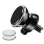 Zore K10 Magnetic Air Vent Araç Telefon Tutucu Gri