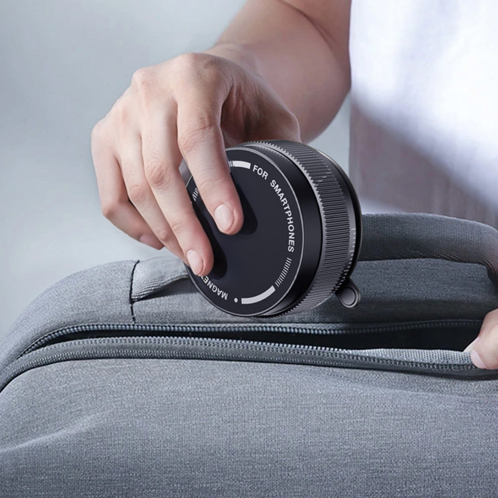 Zore K10A Vakum Özellikli Magnetik Telefon Tutucu Siyah