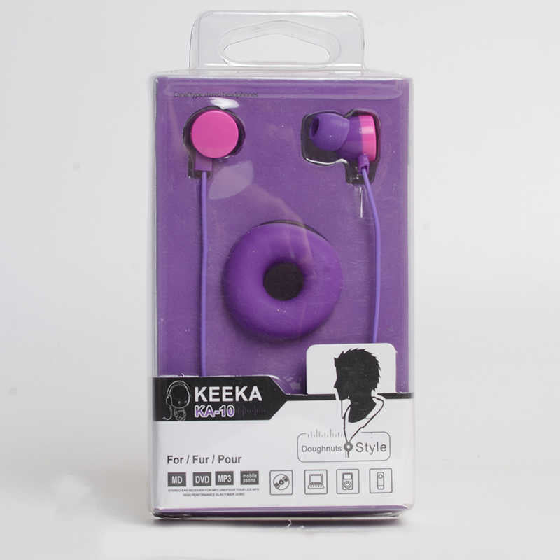 Zore KEEKA K-10 3.5mm Kulaklık Mor