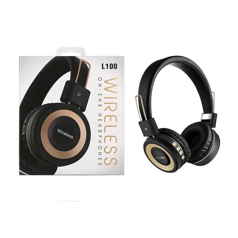 Zore L100 Bluetooth Kulaklık Gold