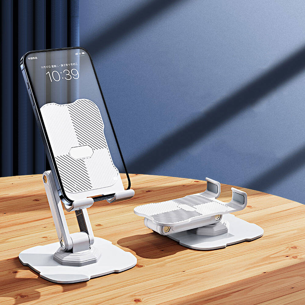 Zore L23 Dönebilen Başlıklı Telefon Ve Tablet Standı Sarı