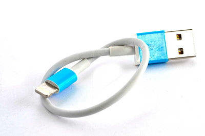 Zore Lightning Beyaz 25-30 Cm Kısa Usb Kablo Beyaz