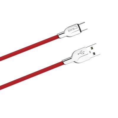 Zore ZR-LS411 Type-C Usb Kablo Kırmızı