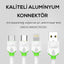 Zore LS32 Type-C Usb Kablo Beyaz