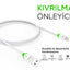 Zore LS32 Type-C Usb Kablo Beyaz
