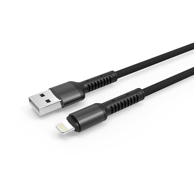 Zore LS63 Lightning Usb Kablo Gri