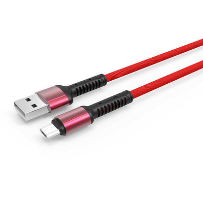 Zore LS63 Micro Usb Kablo Kırmızı