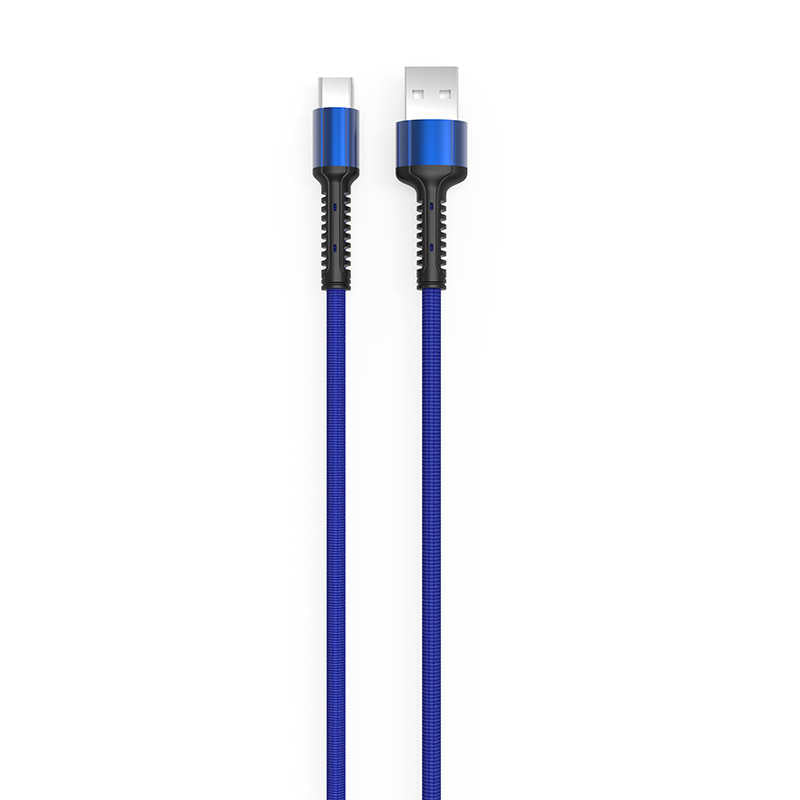 Zore LS63 Type-C Usb Kablo Mavi