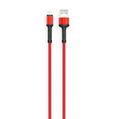 Zore LS65 Lightning Usb Kablo Kırmızı