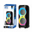 Zore LT-2131 Dijital LED Göstergeli Mikrofonlu RGB TWS Çift 8 inç Stereo Bass Kablosuz Karaoke Hoparlör Siyah