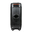 Zore LT-2131 Dijital LED Göstergeli Mikrofonlu RGB TWS Çift 8 inç Stereo Bass Kablosuz Karaoke Hoparlör Siyah