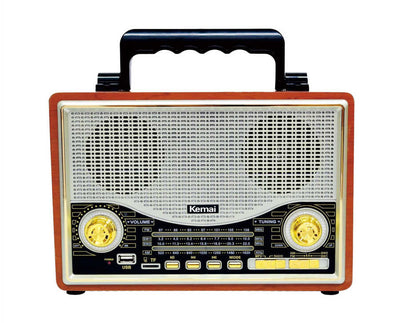 Zore MD-1706BT Bluetooth Hoparlör Kahverengi