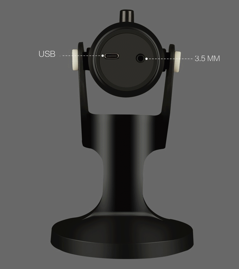 Zore Stüdyo Mikrofon Siyah