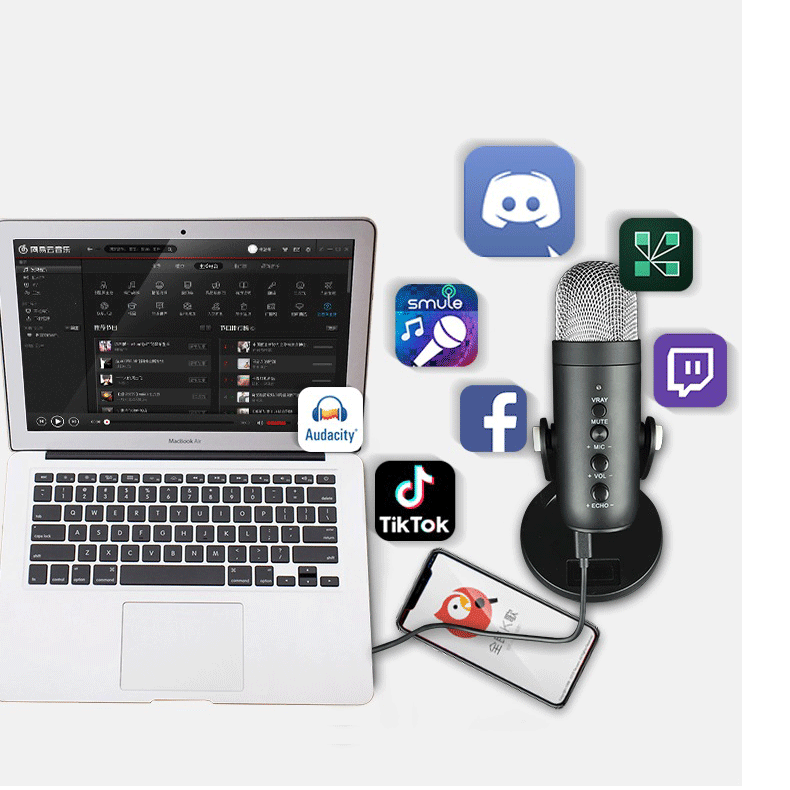 Zore Stüdyo Mikrofon Siyah