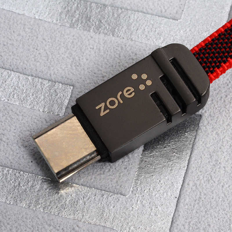 Zore Mest Type-C Usb Kablo 1M Kırmızı