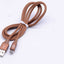 Zore Metal Uçlu 8600 Micro Usb Kablo Kahverengi